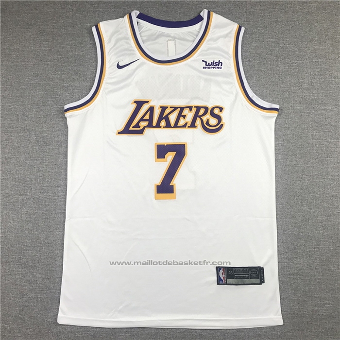 Maillot Los Angeles Lakers Carmelo Anthony #7 Association 2021 Blanc